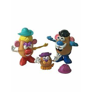 Hasbro Mr. Potato Head Set - Red, Blue, Purple